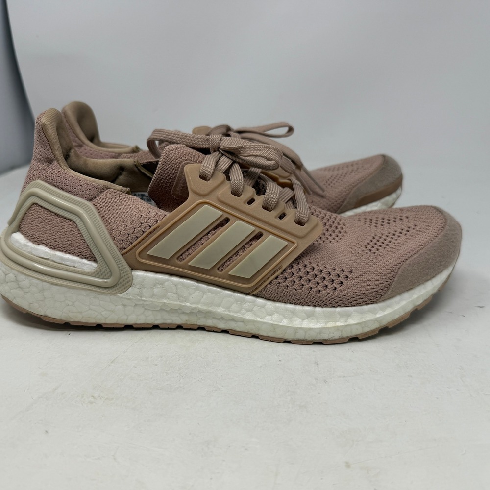 adidas Running Shoes Womens 9 Ultraboost 19 Ash Pearl Clay H06274 EUC